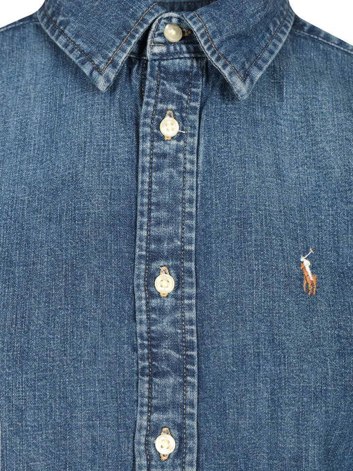Polo Ralph Lauren Denim Shirt Shirts - Blue | c6487787f276067d6551025bc1477d98602273ab