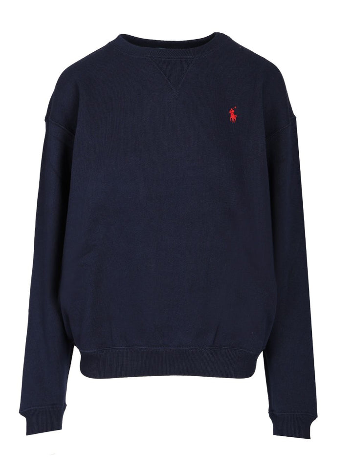 Polo Ralph Lauren Crewneck Sweatshirt Sweatshirts - Blue | a830048b47dad7aed982485052d2e9b9db9e71ae