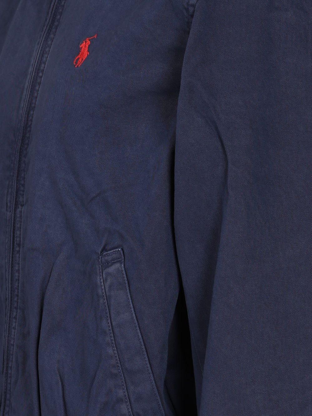 Polo Ralph Lauren Cotton Twill Bomber Jacket Jackets - Blue | 5cfab5db24621a1bda817af6c7c24b54867e2318