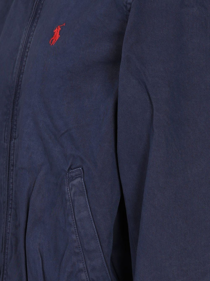 Polo Ralph Lauren Cotton Twill Bomber Jacket Jackets - Blue | 5cfab5db24621a1bda817af6c7c24b54867e2318