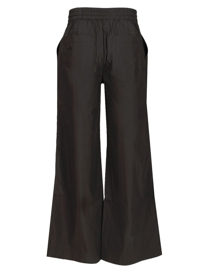 P.A.R.O.S.H. Wide-Leg And Soft Trousers - Black | c7b68c73818ab38cda4d7d6921abeed8b1b34196