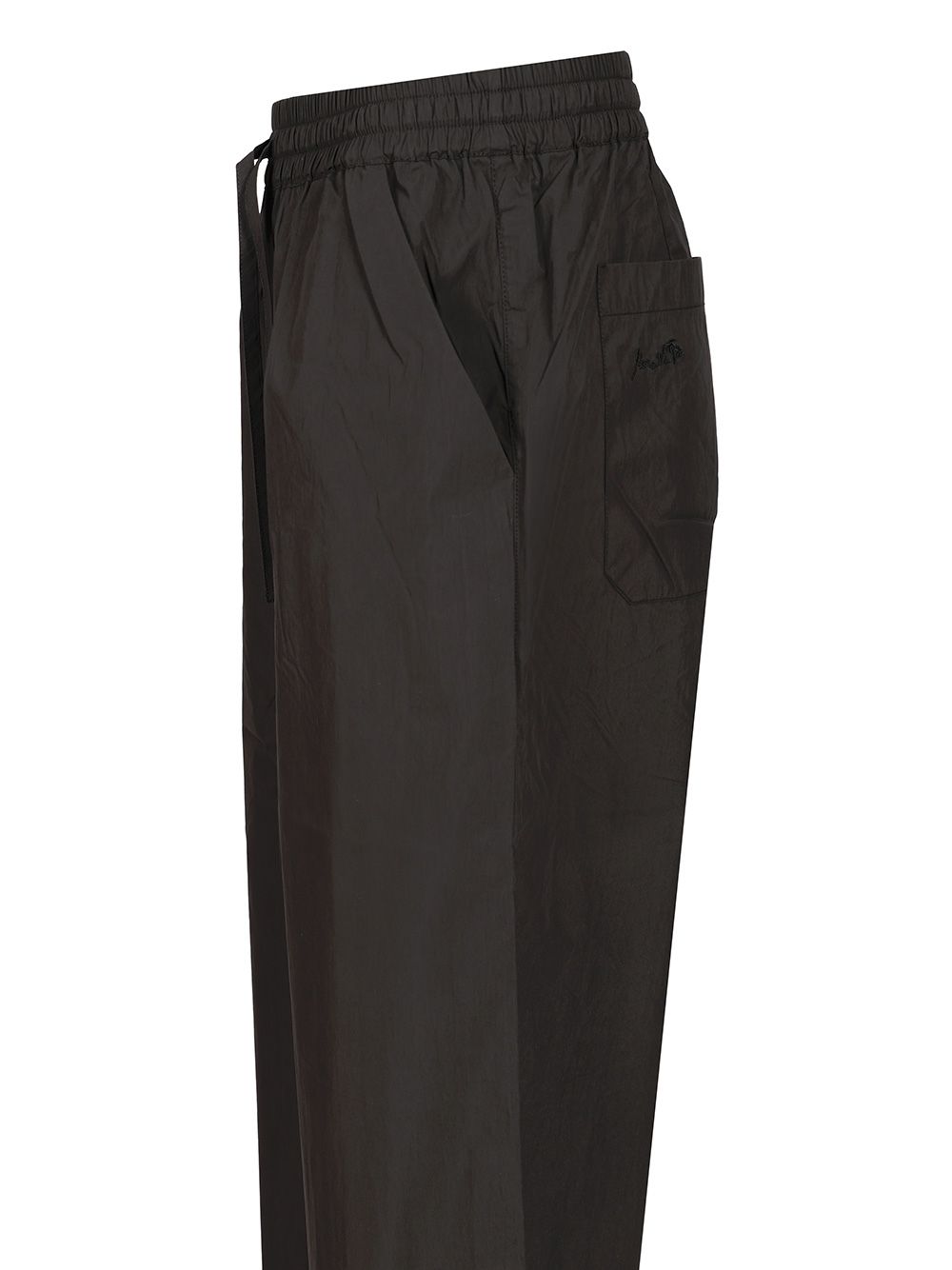 P.A.R.O.S.H. Wide-Leg And Soft Trousers - Black | 9d2dd9ecaae9b2dfc731f13aabb0bec54b70ef53