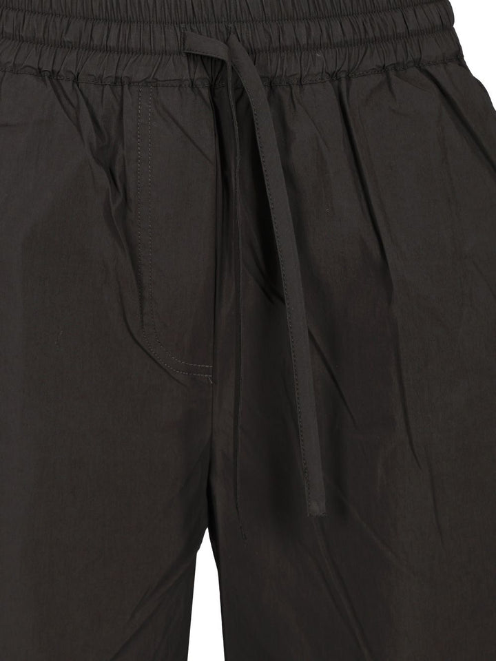 P.A.R.O.S.H. Wide-Leg And Soft Trousers - Black | 88c002d7c93844b878383587a1954435d5ea24a9