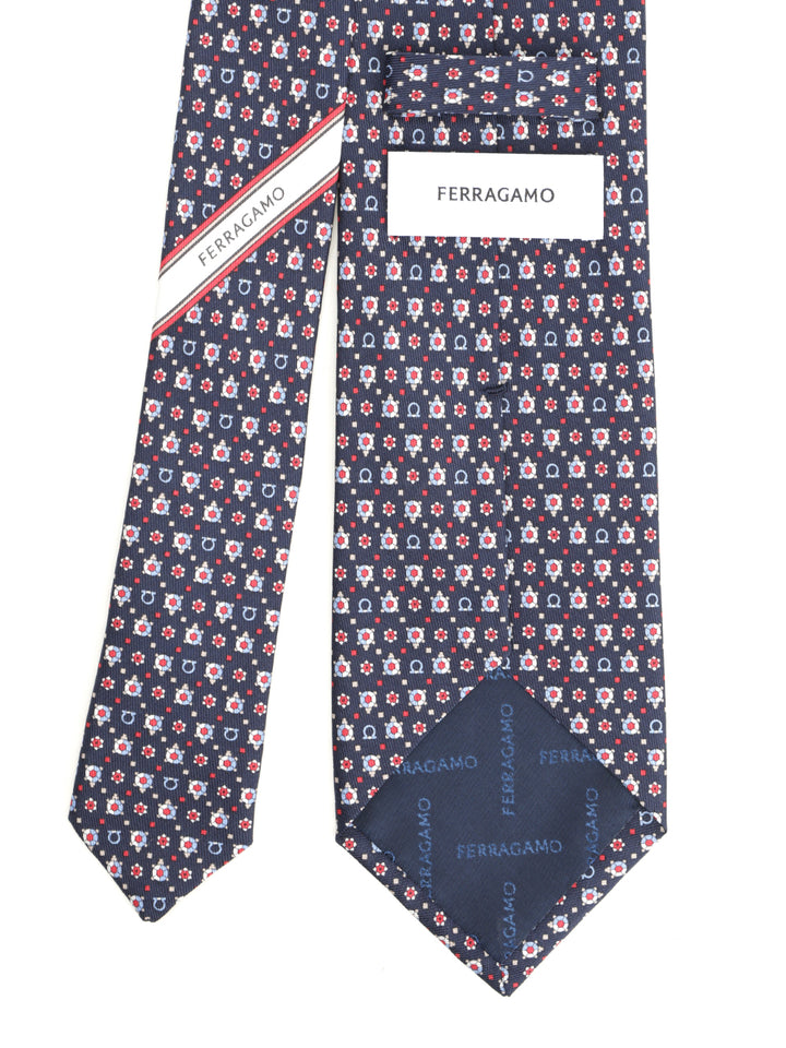 Ferragamo Turtle Print Silk Tie Ties And Bow Ties - Blue | efb7d578fdb4b0c47acd3c40461a2ec86ba24f41
