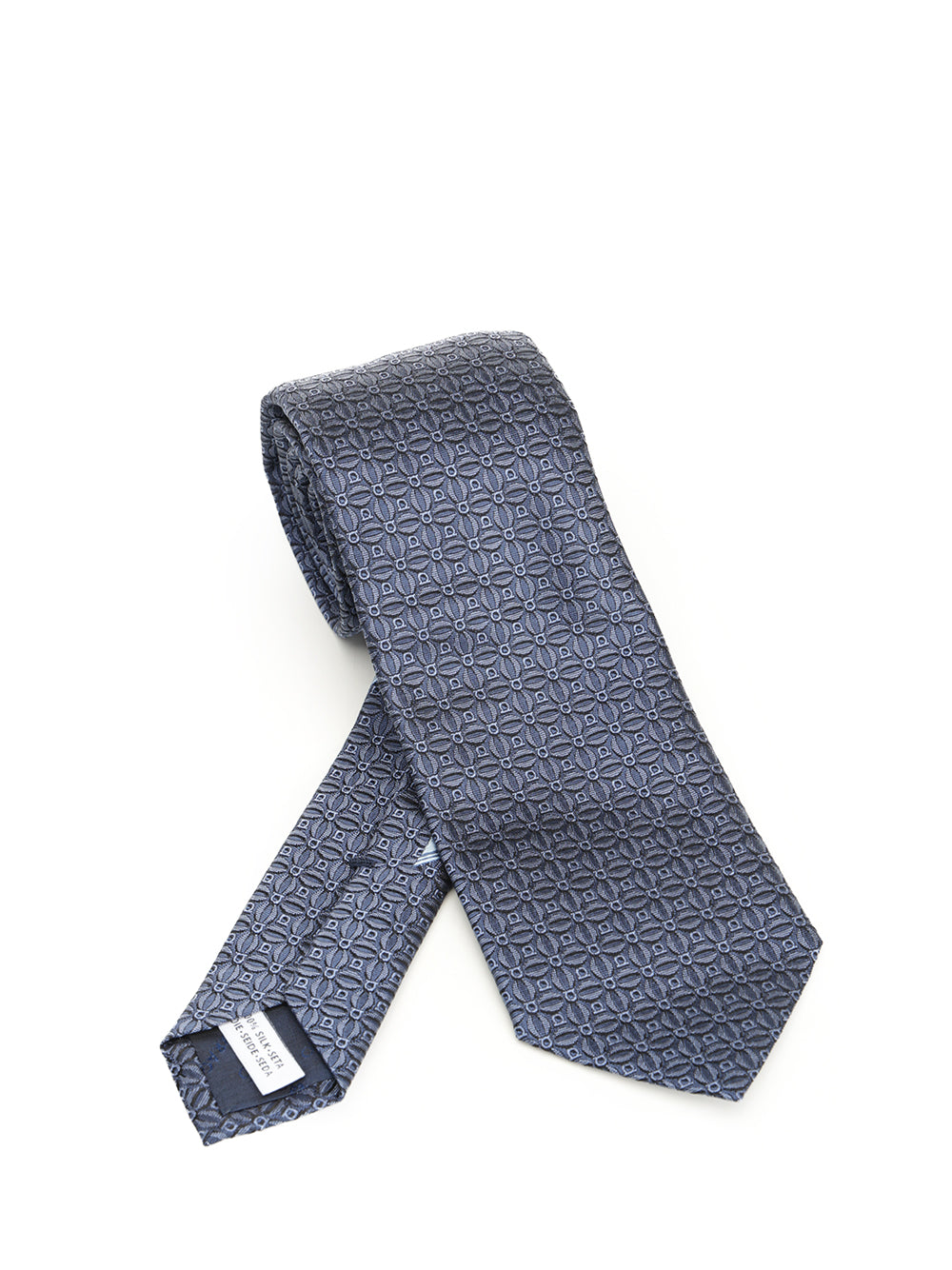 Ferragamo Gancini Jacquard Tie Ties And Bow Ties - Blue | b406df0cc5a5ada192bf6213d12f8849b5911964