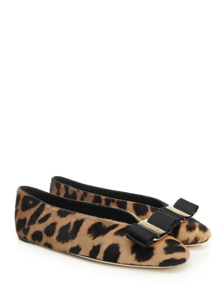 Ferragamo Vara Scarpe basse - Animalier | 5da34d74a08c504b444858968cacd6f612cec65e