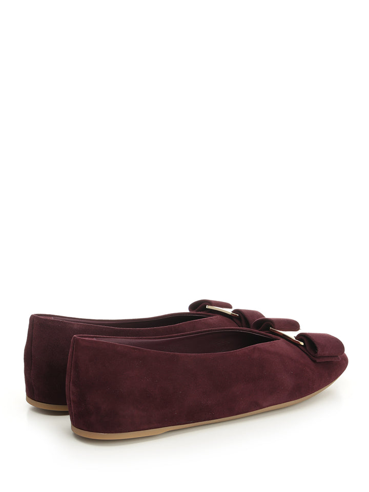 Ferragamo Vara Scarpe basse - Bordeaux | bc86bd58c4995b1fb8bb5a86a095c54d9c1ea07e