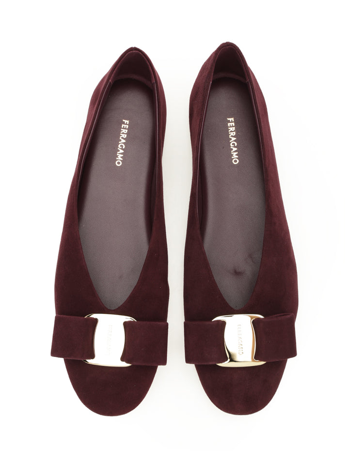 Ferragamo Vara Scarpe basse - Bordeaux | 1d94288484ce6cbe4165719bc42e6cac2981e534