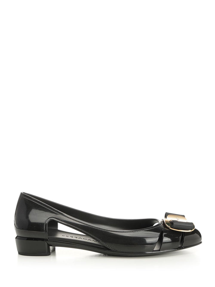 Ferragamo Pvc Ballerina Scarpe basse - Black | fdab55e3cc8de9576de38ff484336280f40ee489