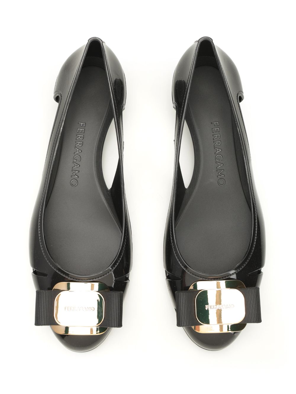 Ferragamo Pvc Ballerina Scarpe basse - Black | 3aefc019bfef4c40a7df3e1e039f5677e3d80d99