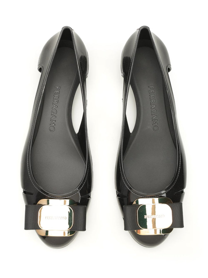 Ferragamo Pvc Ballerina Scarpe basse - Black | 3aefc019bfef4c40a7df3e1e039f5677e3d80d99