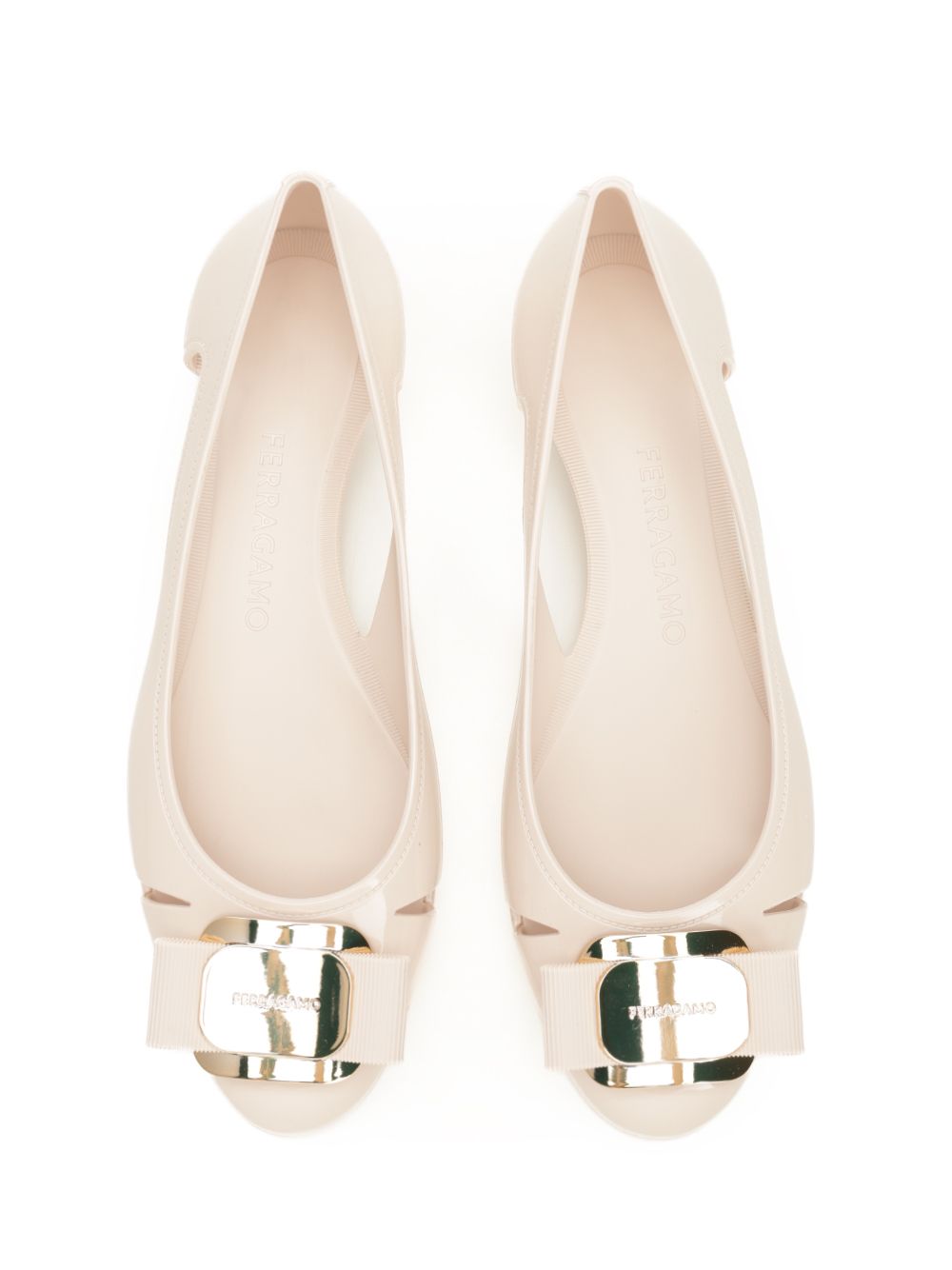 Ferragamo Pvc Ballerina Scarpe basse - Rose | 9ad8d97c0d48892ce264e94ed50afb3194da2207