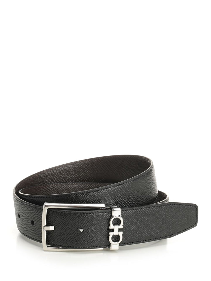 Ferragamo Gancini Belts - Black | 4b72033c7e8066c7092adc3803e96753057b4b83