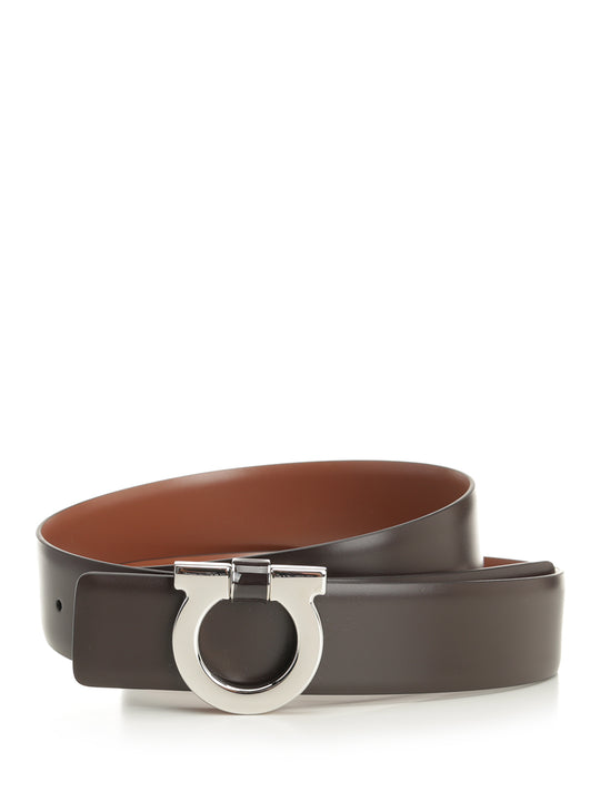 Gancini Belts Brown