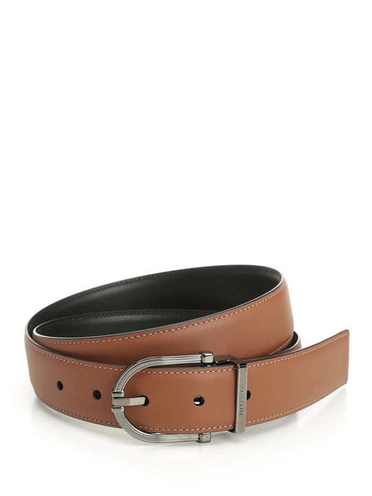 Reversible And Adjustable Belt Belts Brown