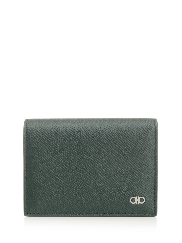 Ferragamo Gancini Wallets - Green | 2596faa5243051ebc800c0e041db391c92372094