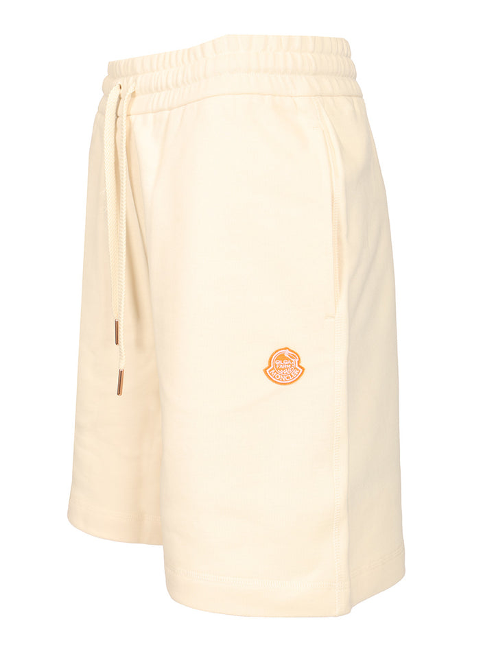 Moncler Genius Cotton Shorts Trousers - White | d6424decb8032b7a03ea834d1805e05575ed12e5