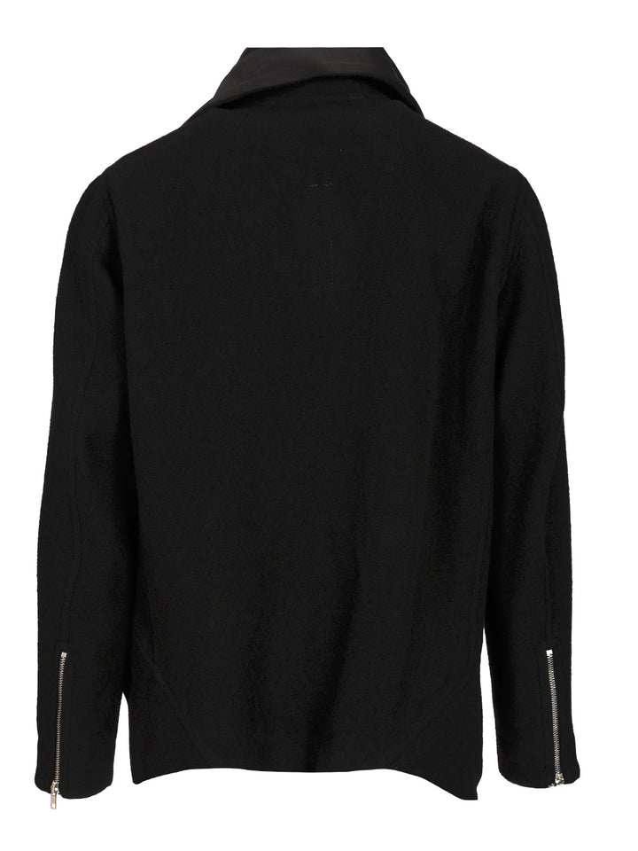 Rick Owens Exploder Coats - Black | 1a76b5cc3ca84b2c4eab55f0643946455814bb2b