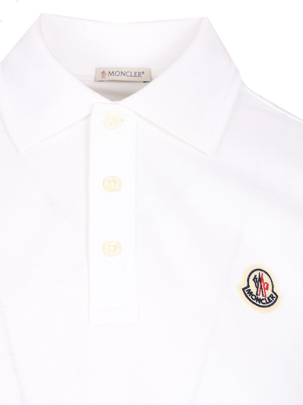 Moncler Piquet Polo Polo shirt - White | d986a027eee989a4d583185108d9ecaf6822d68f
