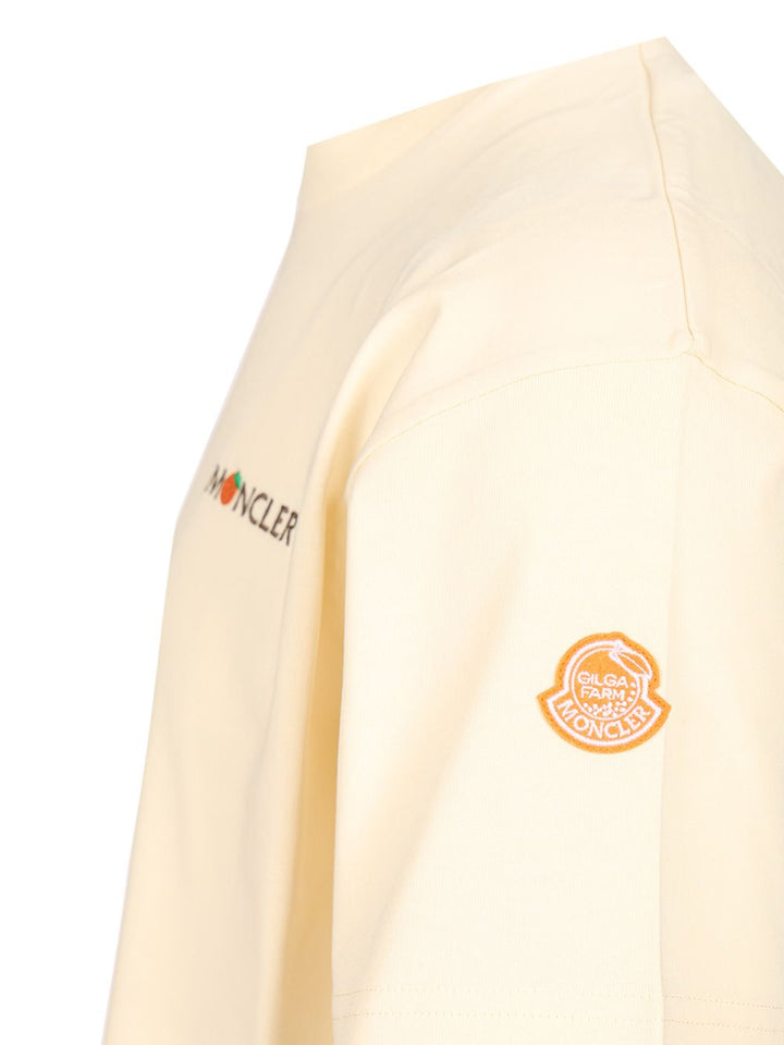 Moncler Genius Cotton T-Shirt - White | 5d47d8a546fba1b472da47db383e82f8733ae95f