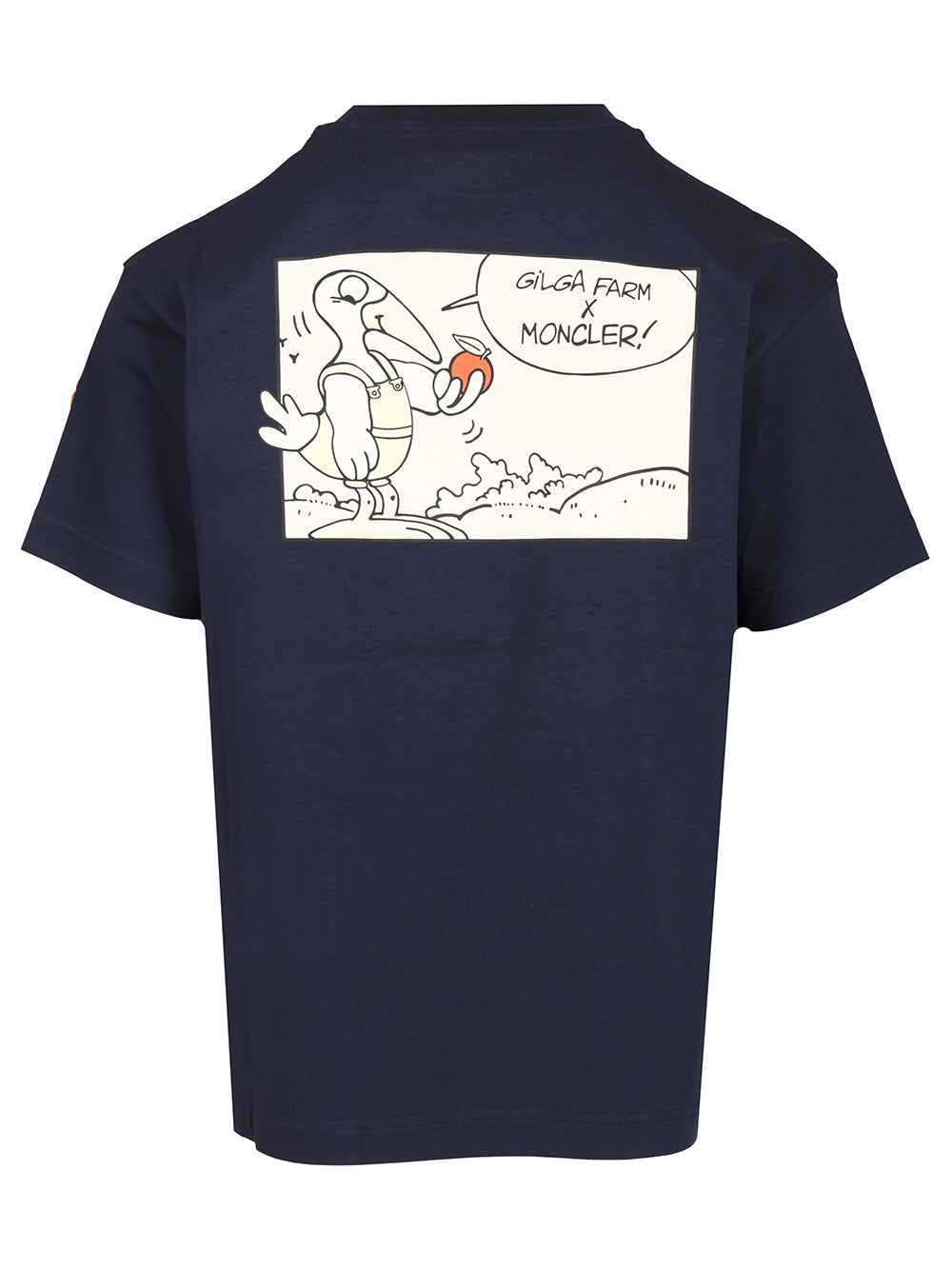 Moncler Genius Cotton T-Shirt - Blue | b2fb1b48ec7a5fbcb211def22eeec92ff592b9f2