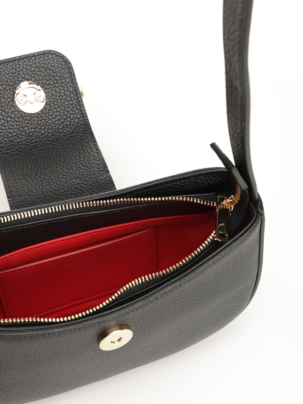 Ferragamo Double Gancini Small leather goods - Black | 7491d79bf4a486b160c930b6cfddc721dcd8144f