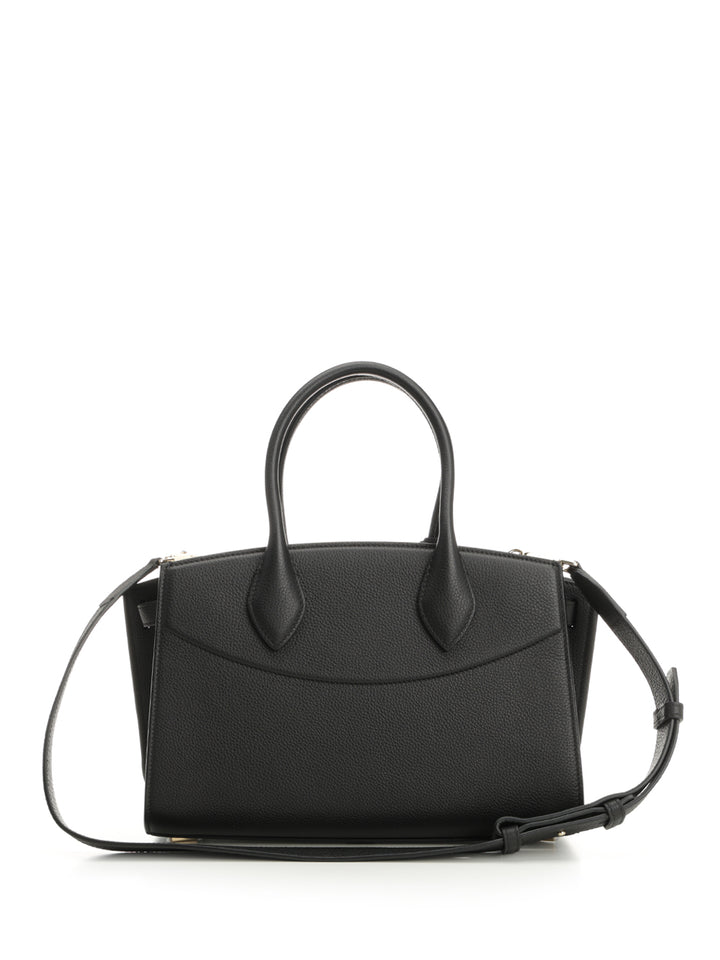 Ferragamo Top Handle Bag Small Handbags - Black | 30c6004980ca9cc38d5ba9f1035153717b247f7d