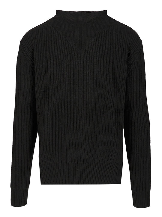 Fisherman'S Sweater Knitwear Black