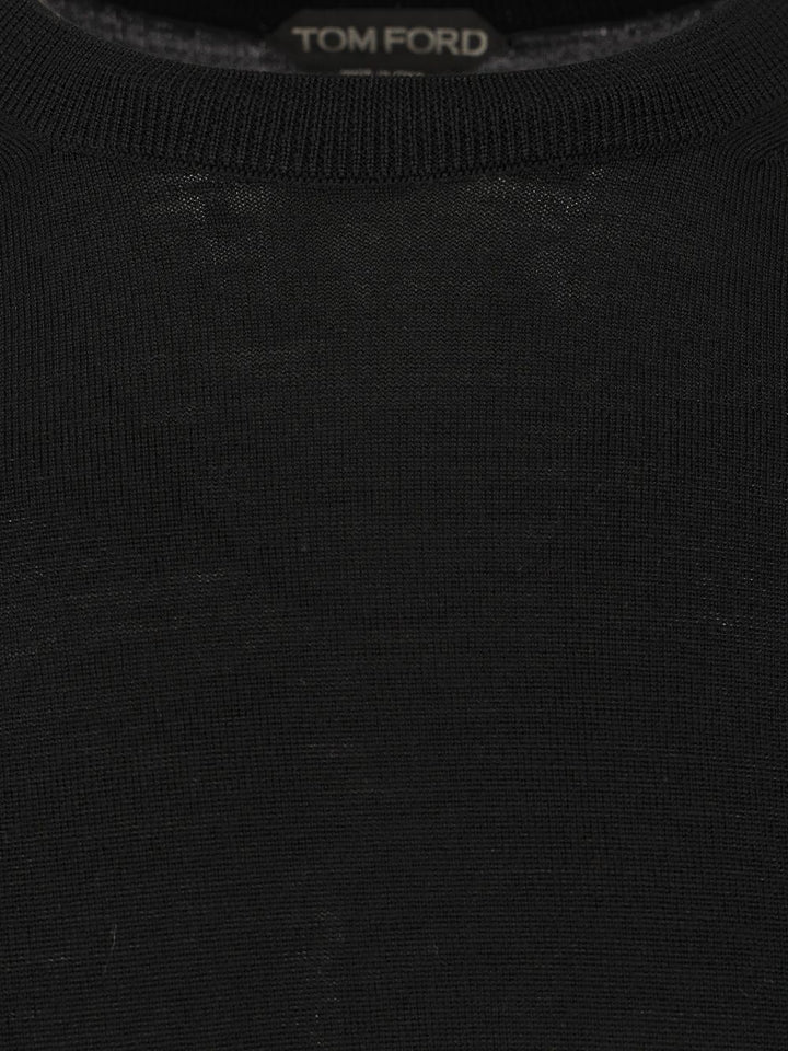 Tom Ford Wool Sweater Knitwear - Black | 651208b894fe1e5d08d26beb1416b2ec5ab28488