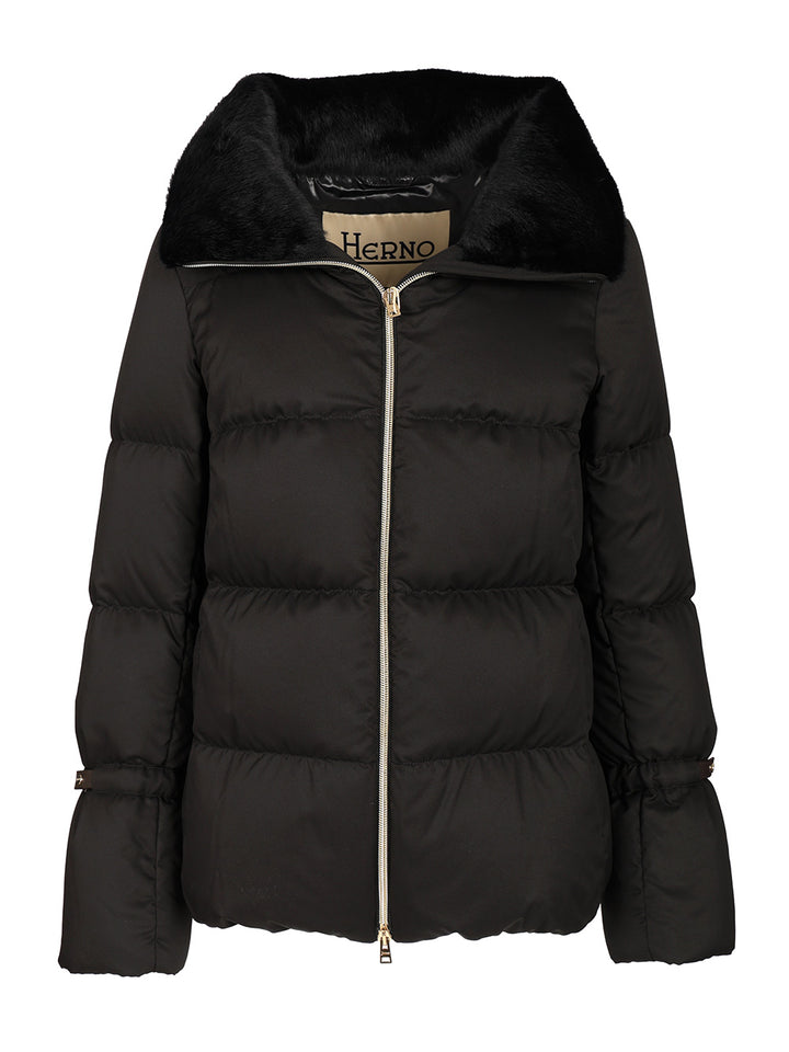 Herno Down Parka Coats - Black | cbbafb1d900e1aee0008d0b30dc414437310335b