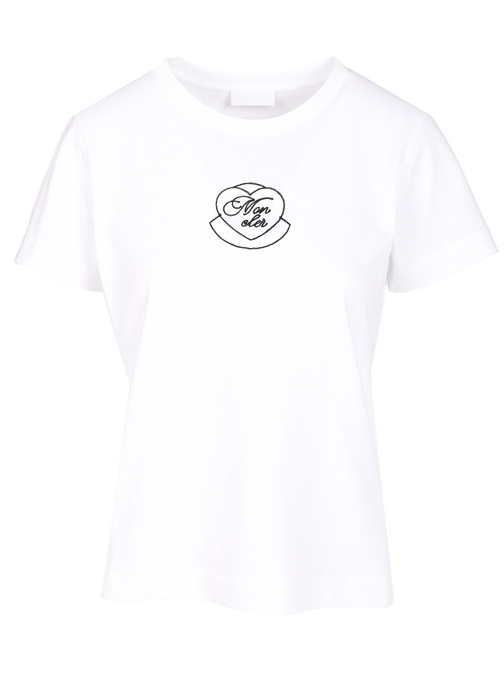 Moncler Cotton T-Shirt - White | 78bab595b326fc74d63aeda7abecea3a312f6804