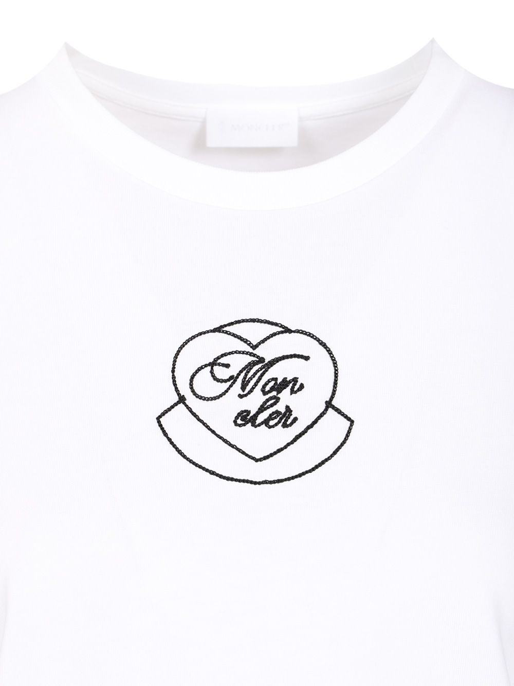 Moncler Cotton T-Shirt - White | e3cac68a33c972f12567c380947b417e68a8d6e0