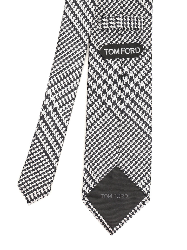 Tom Ford Prince Of Wales  Tie Ties And Bow Ties - Grey | c27ee7a60f7c1fcebef8c40f7b8efcd85641c737