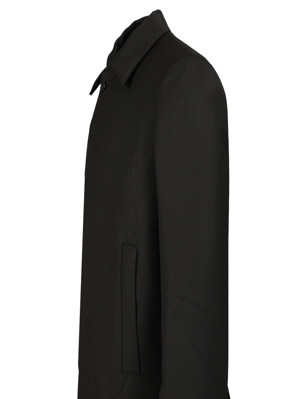 Mm6 Maison Margiela Wool Coat Coats - Black | 42c011b57c202130be6149846963a8a9cad918af