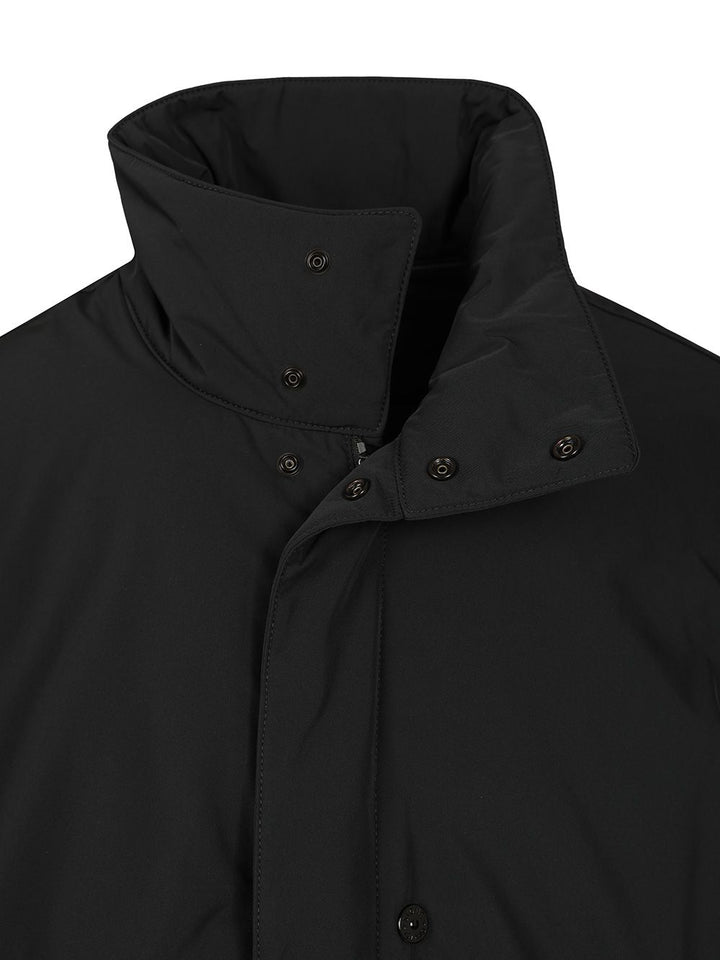 Stone Island Micro Twill Padded Jacket Jackets - Black | ded00744015530cdbcffa5c5606249ccd55f657e