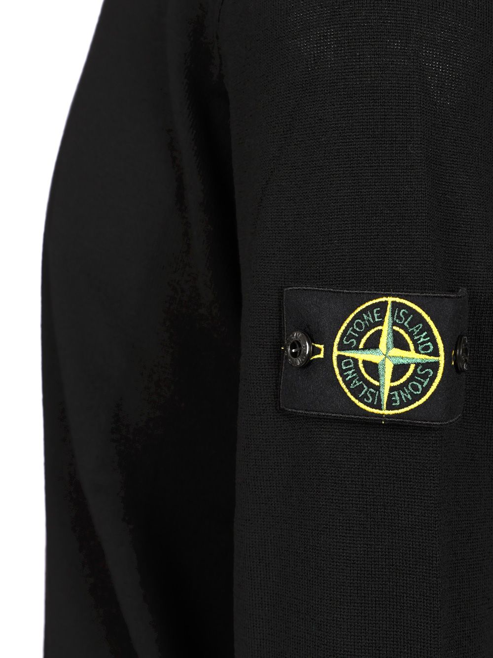Stone Island Crew Neck Sweater Knitwear - Black | a490a5c4408daa86440fff555a073089b80aaac6