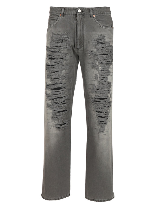 Destroyed Jeans Black