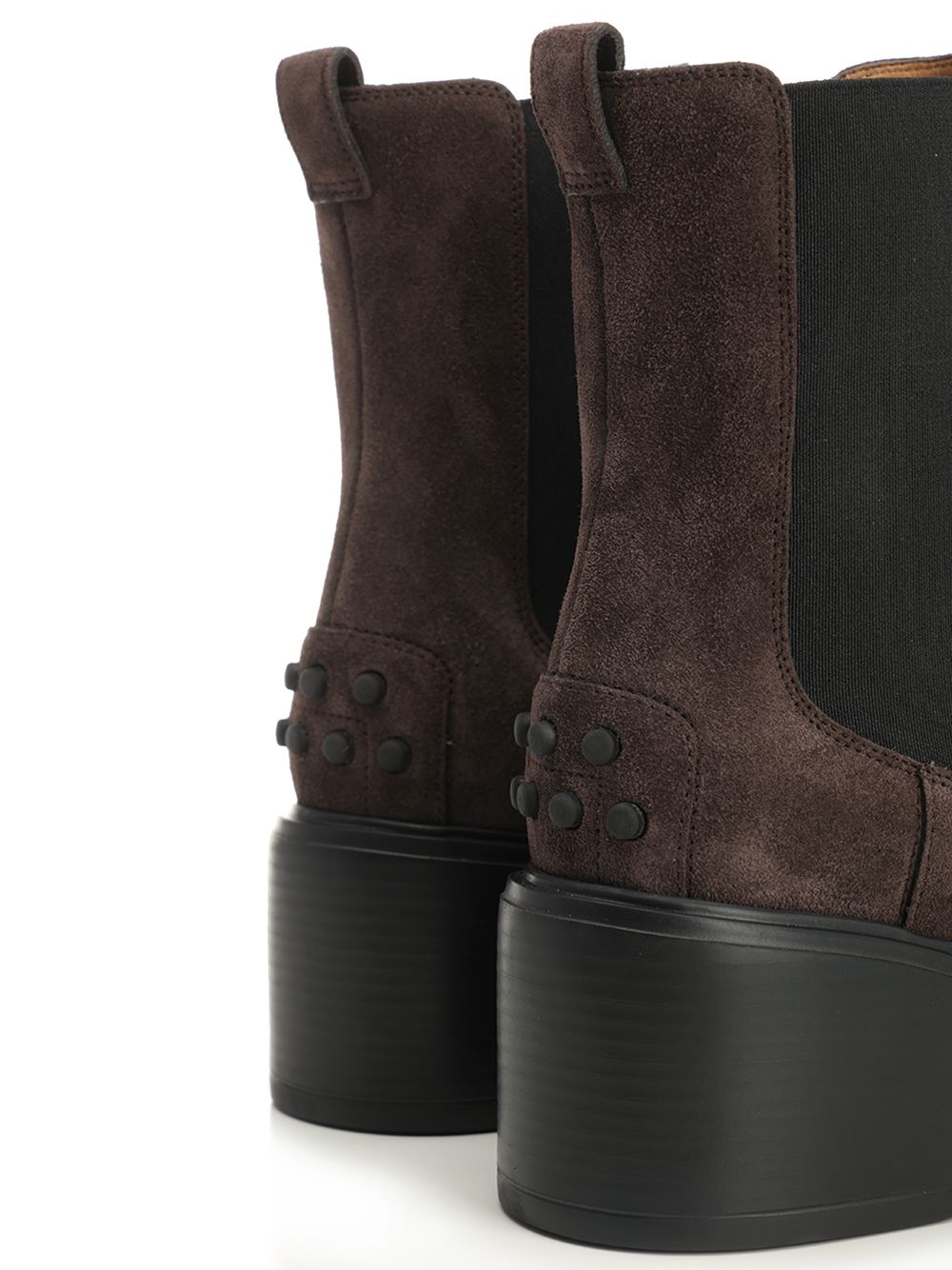 Tod'S Suede Ankle Boot Boots - Brown | 03d49daa77a4d1baa0541e6a7bb6fcb502bca0ed