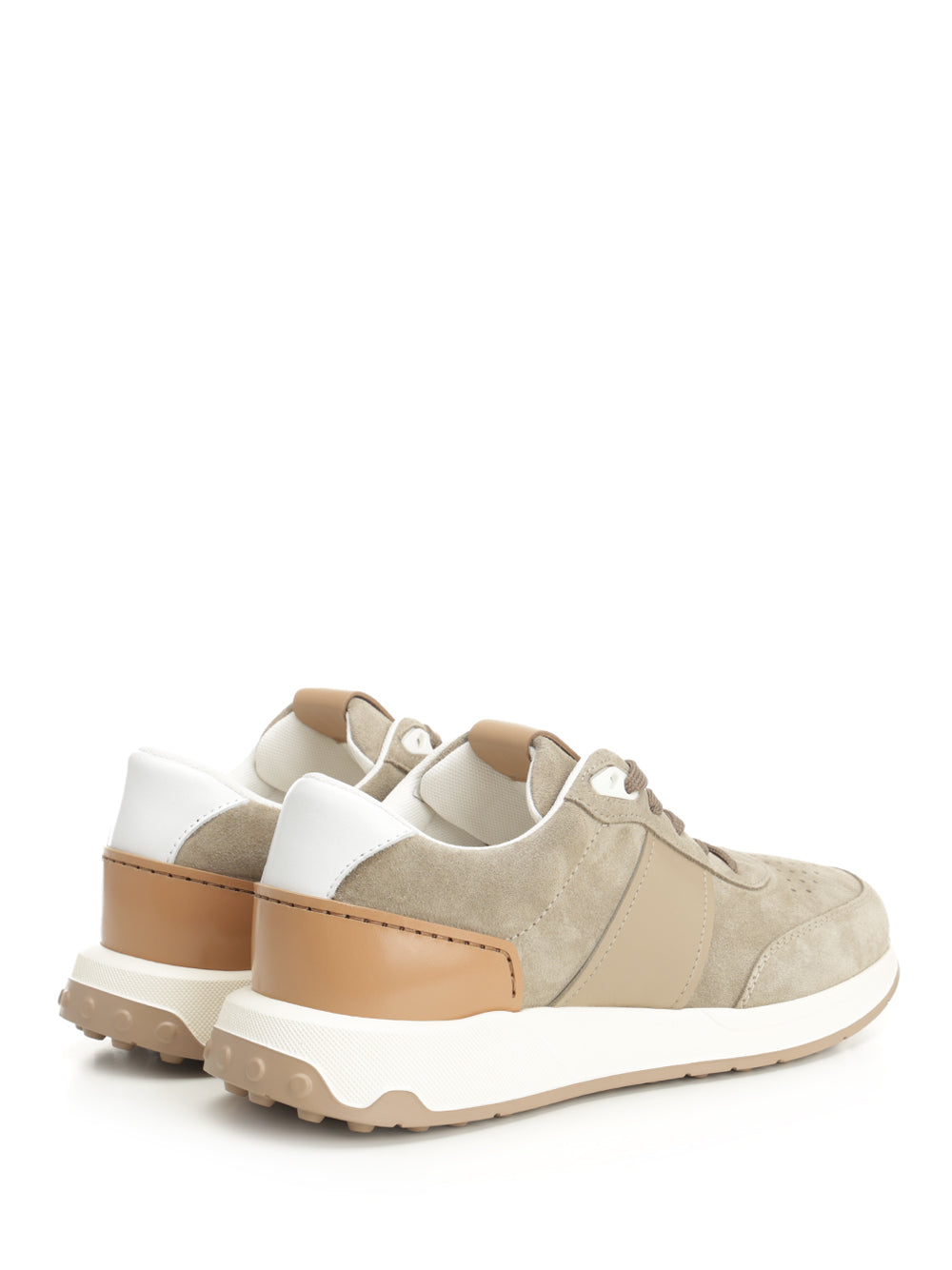 Tod'S Suede Sneakers - Beige | 43074f1461e931b5cbd3320a54cfd1b17404678e