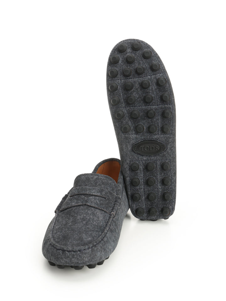 Tod'S Gommino Bubble Loafers - Blue | 5feaa7c33b26b5f3b6106da010a74b490c8ed016