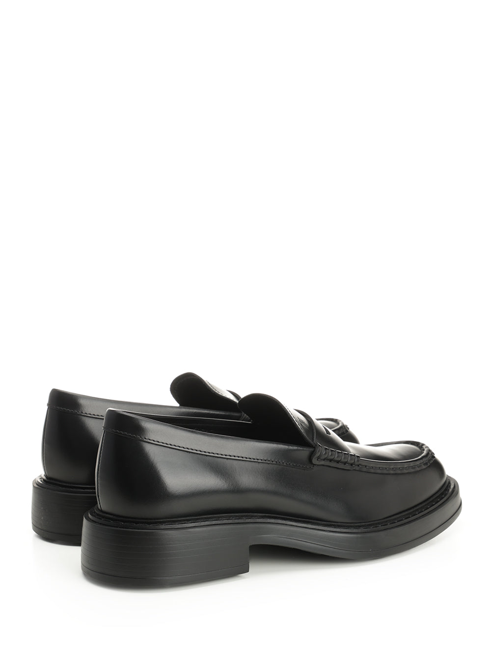 Tod'S Leather Loafer Loafers - Black | abf16414c8ed4358e94db40fe208f181fea36a7a