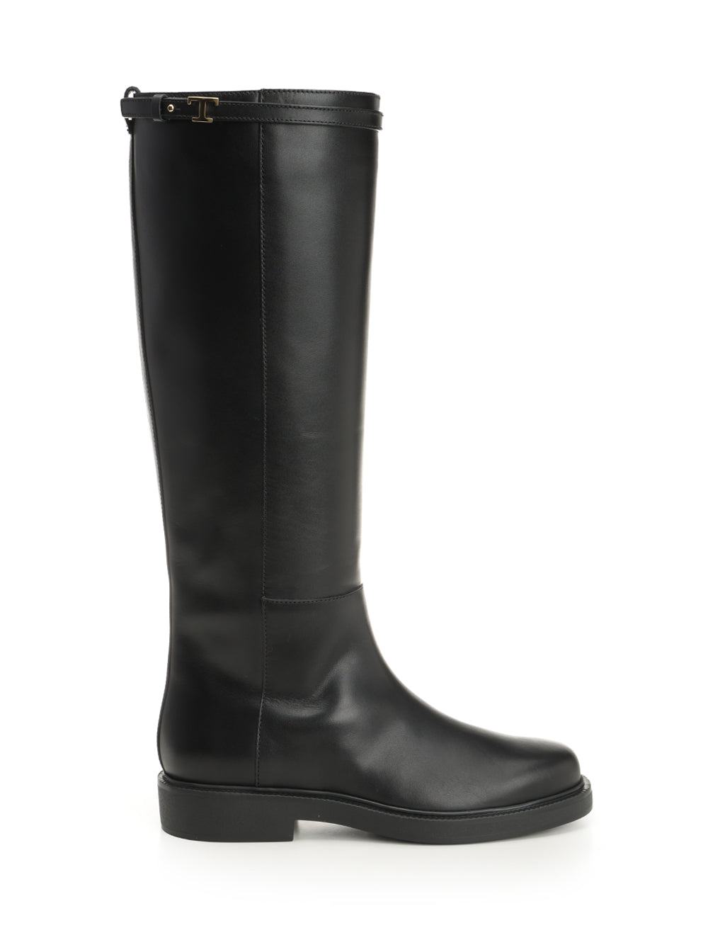 Tod'S Leather Boot Boots - Black | 95d0b8916d883984bce17da61e397d3212c53e82
