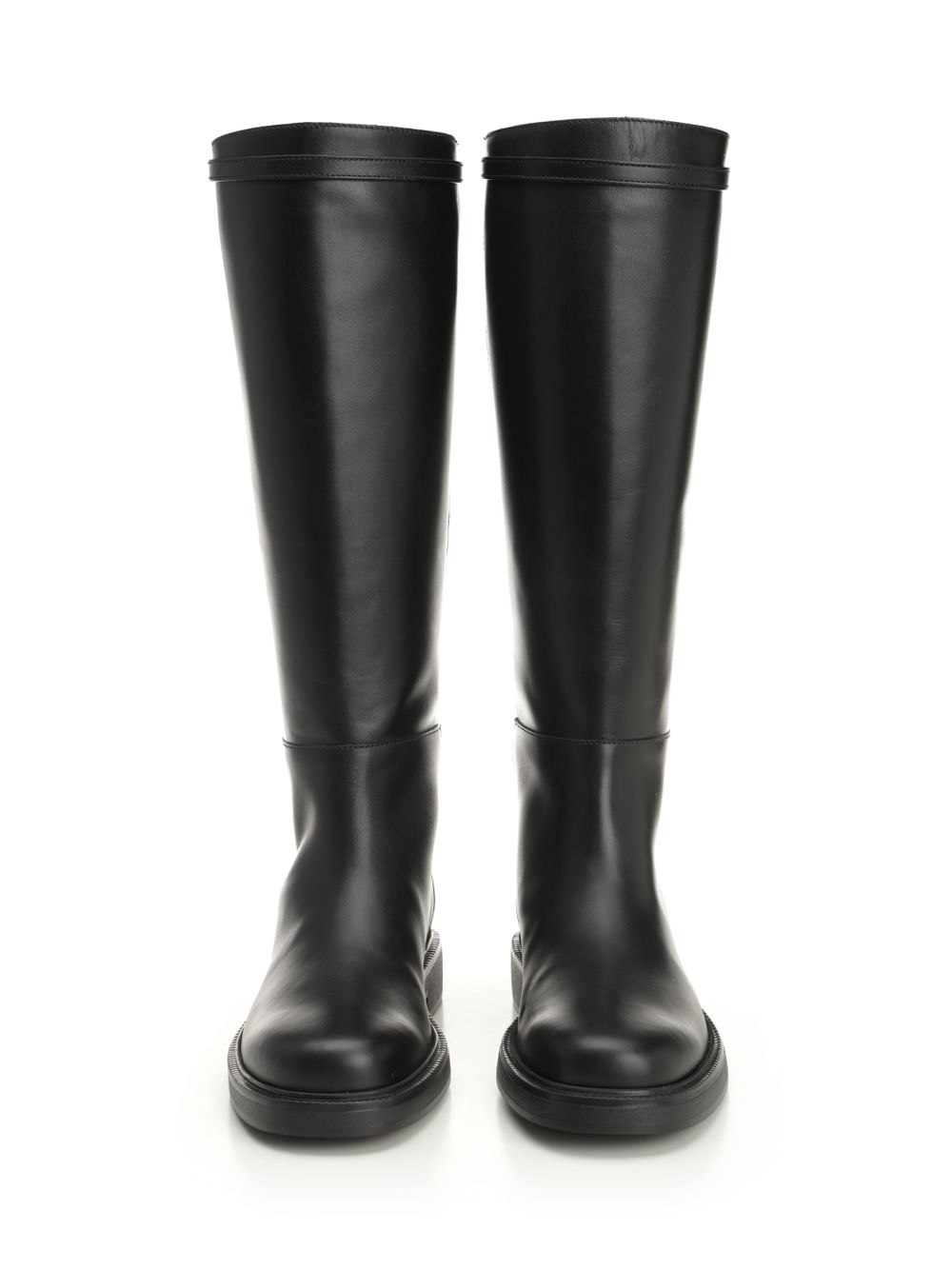 Tod'S Leather Boot Boots - Black | 767cb59f743024c210c192adb14462614463caf8