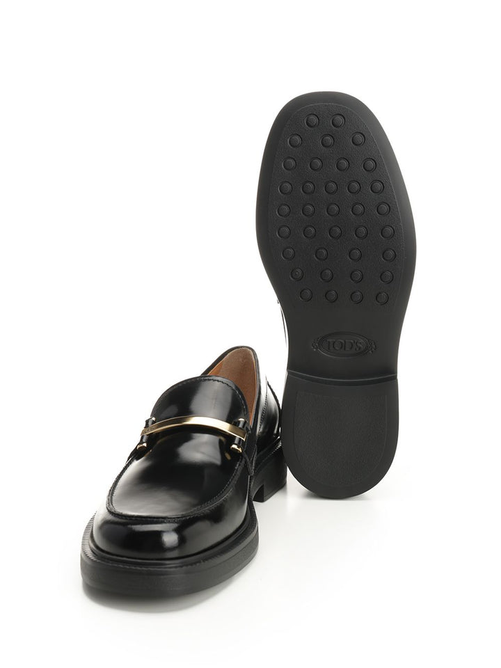 Tod'S Calfskin Loafer Scarpe basse - Black | 4a5ac88ae58e3780010bbff8126f36f27f60cc0e