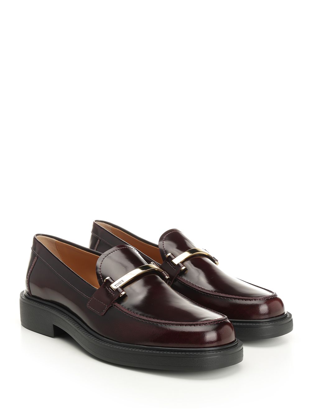 Tod'S Calfskin Loafer Scarpe basse - Bordeaux | f7c43d070bb313c0cf3c90c57c942486887e5069