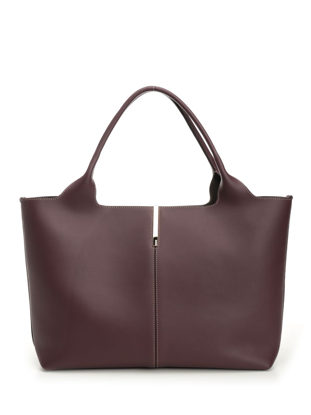 Tod'S Small Leather Shopping Bag Handbags - Brown | f93583566fe48956585381e4a001eee85472434f