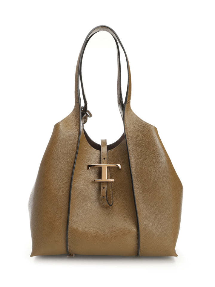 Tod'S T Timeless Shoulder Bags - Green | e8692b52e4856a51ef88797d50ecc7c5f82f02f5