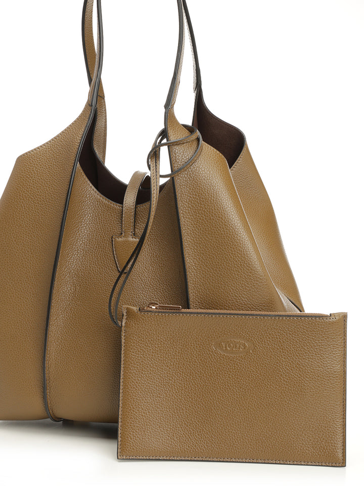 Tod'S T Timeless Shoulder Bags - Green | 15e9be1b04096ada3315dc1ead26dd4f0d08e521