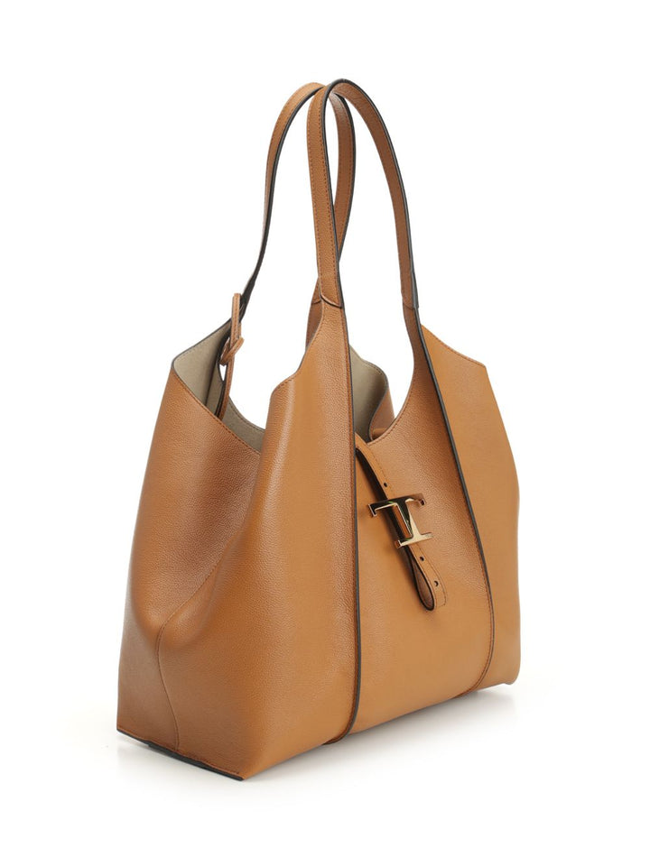Tod'S T Timeless Shoulder Bags - Brown | a405f3a3b1a52af639359149fa17a363eb4a588a