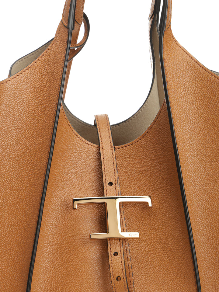 Tod'S T Timeless Shoulder Bags - Brown | a4a3760b7928fe6cf91b4dea70a79be04a7d90d5